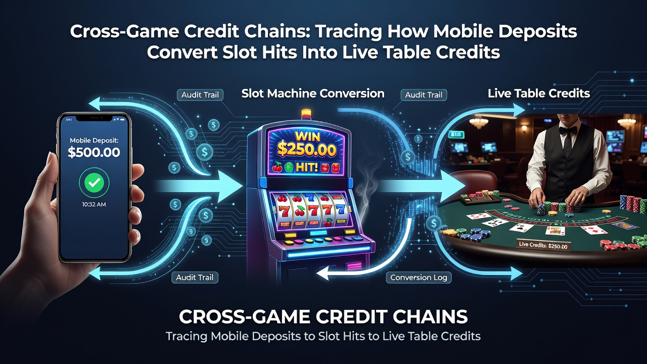 Flowchart illustrating loyalty tier progression from slot wins to live dealer credits and accumulator multipliers