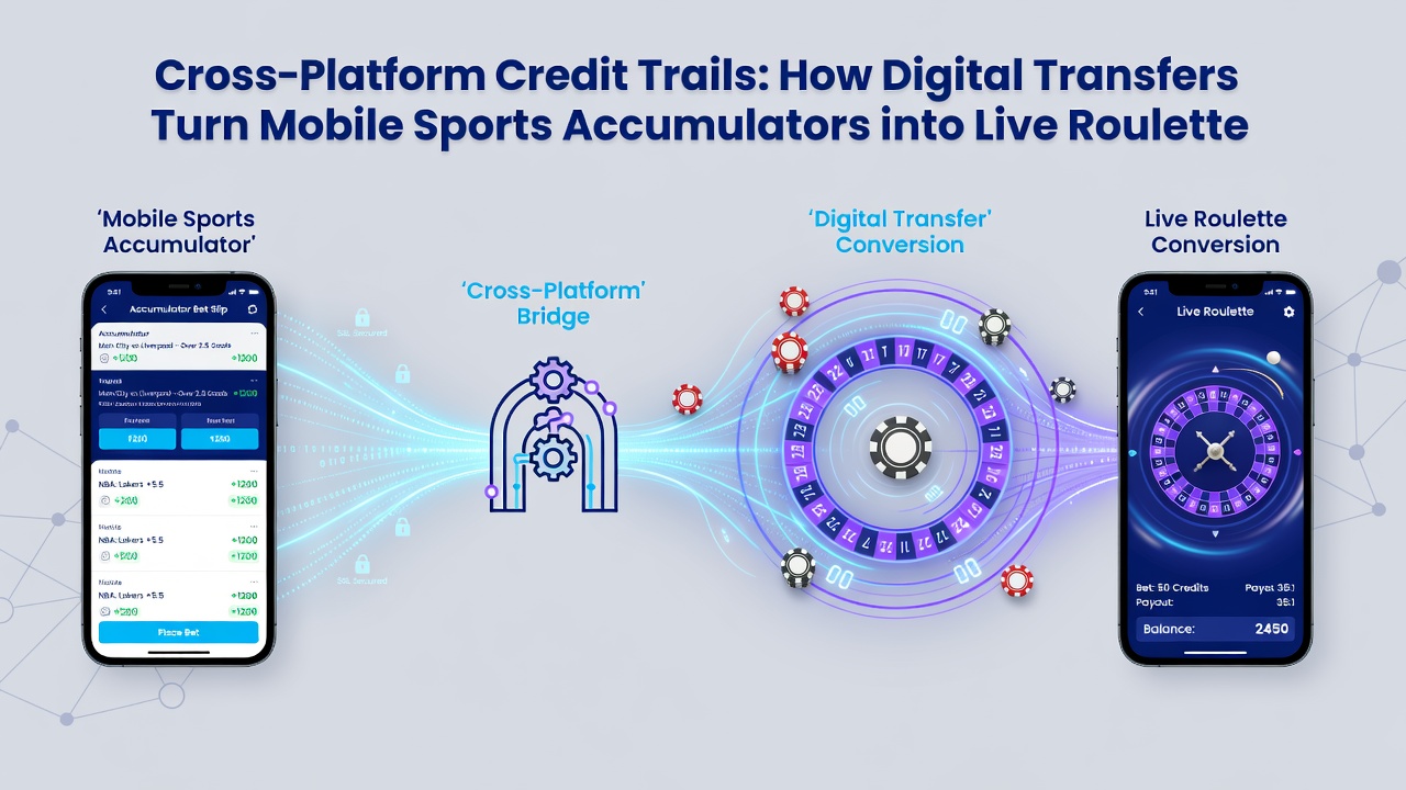 Mobile screen capture illustrating accumulator winnings converted into live blackjack seat reservation