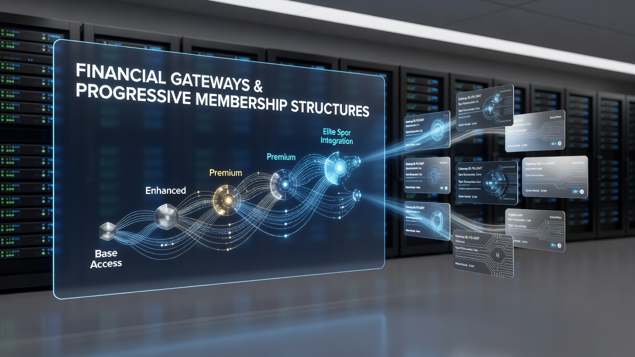 Tiered membership benefits linked to payment processing in online betting environments